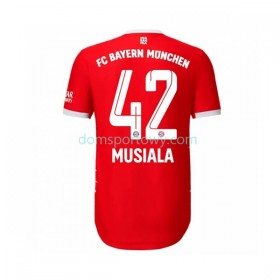 Koszulka Bayern Monachium Musiala 42 Domowe Koszulki Piłkarskie 2022-2023 Krótki Rękaw